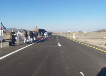 ۱۰ کیلومتر بزرگراه در محور زاهدان - نصرت‌آباد زیر بار ترافیک رفت