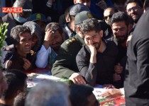 تشییع پیکر پاک لاله‌های پرپر شده حادثه تروریستی راسک