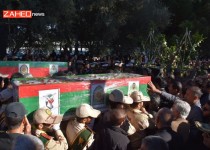 تشییع شهدای حادثه تروریستی راسک در زاهدان