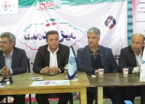 استقرار میز خدمت اداره‌های تابعه وزارت تعاون، کار و رفاه اجتماعی در مصلی زاهدان