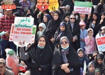 قاب ماندگار حضور شهروندان زاهدانی در ۲۲ بهمن‌ماه