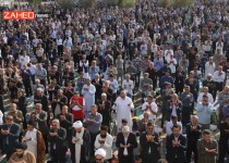 اقامه نماز عید سعید فطر در زاهدان