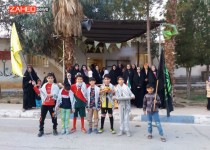 برپایی ایستگاه صلواتی به میمنت حمله موشکی ایران