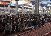 مراسم سوگواری در مسجد جامع زاهدان برگزار شد