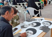 اصحاب فرهنگ و هنر یاد شهدای خدمت را گرامی داشتند