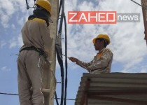 سرقت شبکه علت پارگی کابل برق خیابان یاسر زاهدان بود