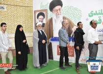 حضور پرشور مردم زاهدان در دور انتخابات