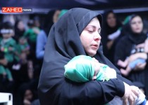 همایش شیرخوارگان حسینی در حسینیه سیستانی‌های زاهدان