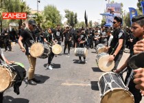 عزاداری زاهدانی ها در روز تاسوعا