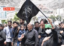 در روز عاشورا زاهدان در سوگ سالار شهیدان