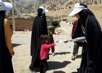 بانوان جهادگر در میدان خدمت به مردم