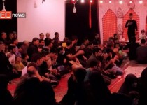 مراسم عزاداری شب شهادت امام رضا (ع) در زاهدان