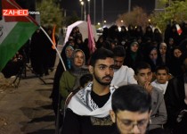 تجمع خودجوش مردم زاهدان در پی شهادت سید حسن نصرالله