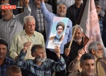 مراسم بزرگداشت شهید سید حسن نصرالله در مصلی زاهدان