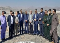 کلنگ‌زنی مدرسه ۴ کلاسه در امان‌آباد شوره رود زاهدان