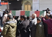 تشییع پیکر شهدا در زاهدان