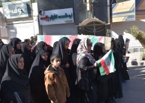 حضور باشکوه عزاداران فاطمی در تشییع شهدای گمنام زاهدان/فیلم