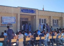 افتتاح مدرسه ۶ کلاسه در بیر