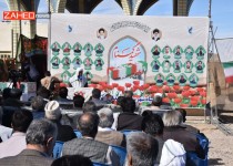 شهید گمنام در روستای چانعلی آرام گرفت/فیلم