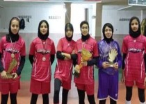 قهرمان مسابقات لیگ زاهدان تیم فوتسال دختران جهاد