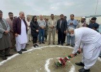 کلنگ‌زنی مدرسه سه‌کلاسه در بخش باهوکلات دشتیاری