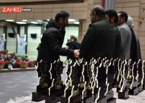 لحظاتی از جشنواره کارمند تراز مکتب سلیمانی/فیلم