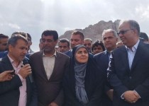 بازدید وزیر راه از بزرگراه سراوان - خاش