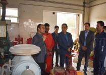 بازدید گروه معین منطقه زاهدان از انبار نفت سردار شهید حاج قاسم سلیمانی