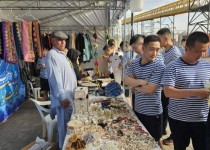 برپایی نمایشگاه صنایع‌دستی در رزمایش دریایی