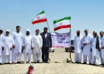 کلنگ‌زنی مدرسه ۹ کلاسه در سند سر زرآباد