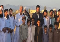 کلنگ‌زنی مدرسه شبانه‌روزی در روستای هنزم