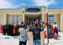 افتتاح مدرسه ۶ کلاسه در روستای آبگاه نیکشهر