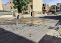 ترکیدگی لوله آب در پاستور ۵ مهار شد