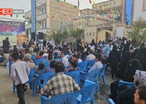 برپایی موکب و جشن شام ولادت امام رضا (ع) در زاهدان