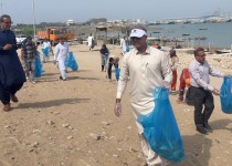 بافت تاریخی سرخ ریگ چابهار پاکسازی شد