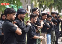 عزاداری ظهر تاسوعا در زاهدان با حضور هیئات مذهبی و مردم برگزار شد