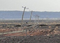 خسارت طوفان به شبکه برق سیستان‌وبلوچستان