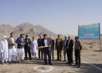 کلنگ‌زنی مدرسه در حسین‌آباد جیکولی زاهدان