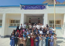 افتتاح مدرسه ۴ کلاسه در روستای سامگان