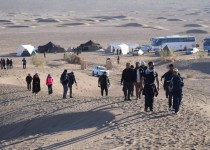 بیابان جهانی لوت میزبان یک رویداد مهیج پاییزی شد