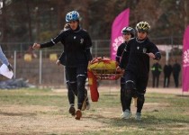 رقابت دختران یاس در نخستین مسابقات امدادی