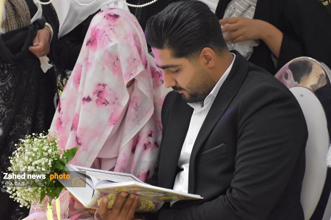 جشن ازدواج زوجین بسیجی در زاهدان