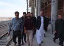 پیشرفت ۸۸ درصدی راه‌آهن چابهار - زاهدان