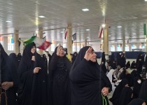 عزاداری نمازگزاران زاهدانی در چهلم قائد امت
