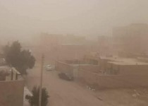سرعت طوفان در زابل از ۱۰۰ کیلومتر گذشت