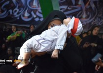 شکوه ارادت مادران زاهدانی در اجتماع شیرخوارگان حسینی