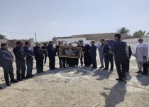کلنگ‌زنی مدرسه ۶ کلاسه «شجره طیبه» در بنجار