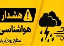 هشدار هواشناسی سطح زرد دریایی در سیستان‌وبلوچستان